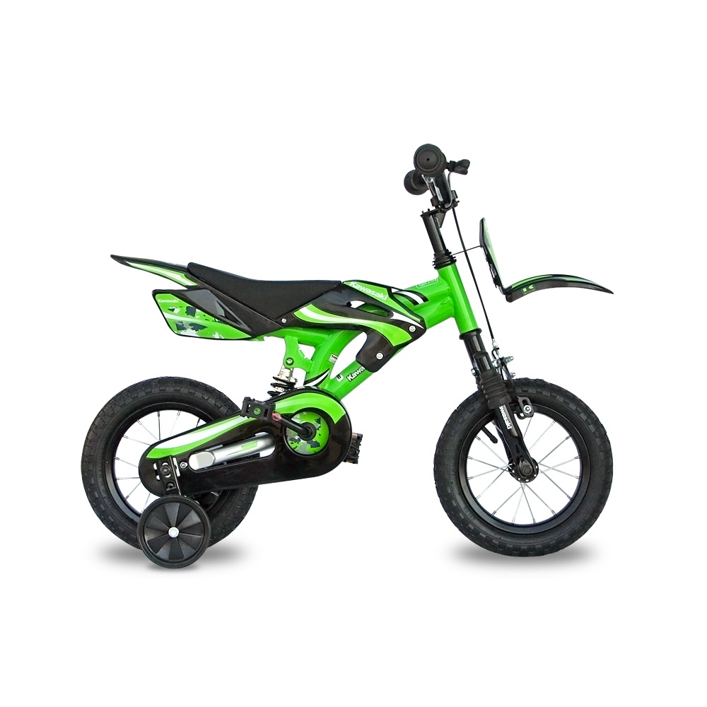Kids bike KAWASAKI Classic 12" 2012 inSPORTline.eu