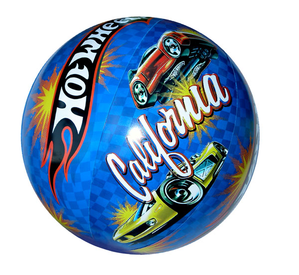 Mattel Hot Wheels 51 cm Inflatable Beach Ball inSPORTline.eu