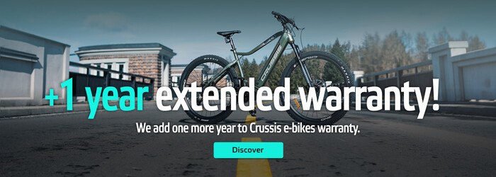 +1 Year Extended Warranty for Crussis E-Bikes