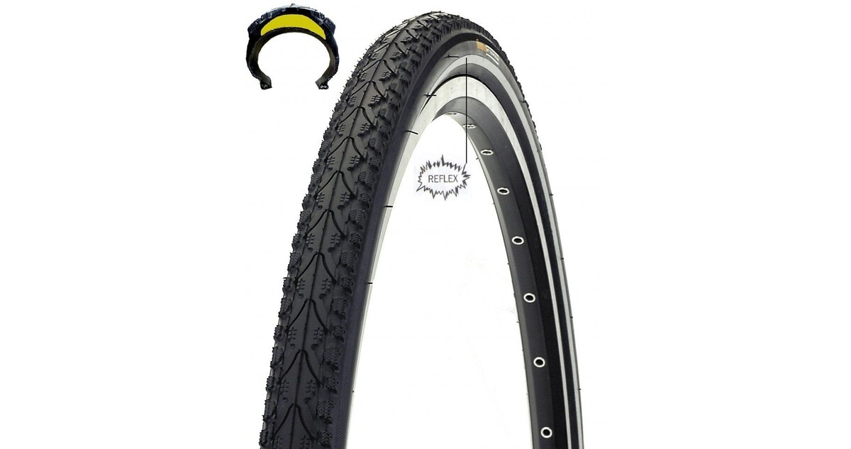 Copertoncino Kenda K-935 28x1.60 (42-622) – K-Shield Reflex, Antiforatura, Nero, Per Bici Da Città