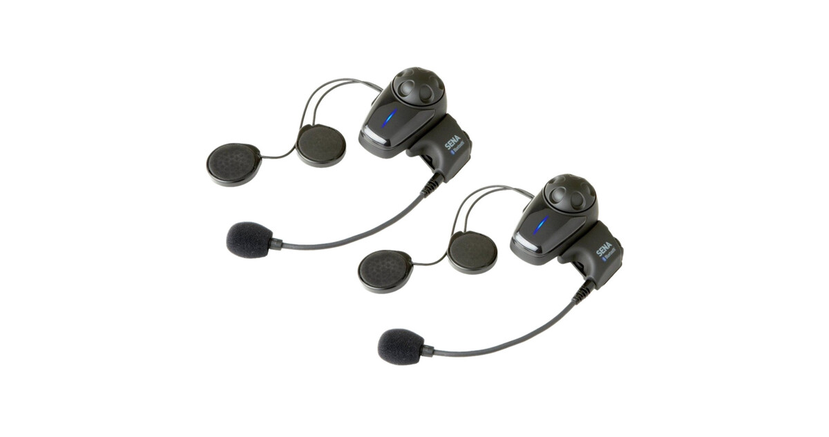 Bluetooth Intercom SENA SMH10 km Range) – 2-Piece Set