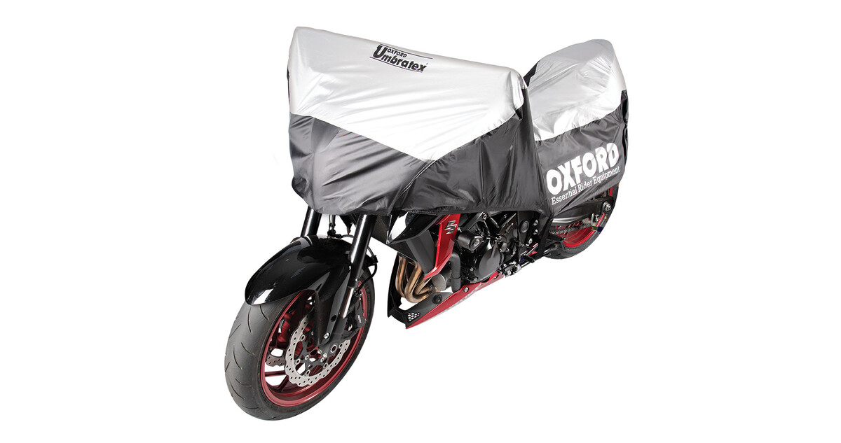 Motorcycle Cover Oxford Umbratex L Black Silver inSPORTline