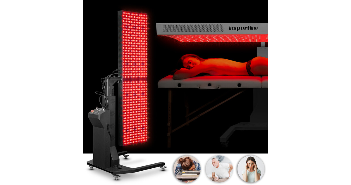 Red LED Light Therapy Panel inSPORTline Sumatrin - inSPORTline