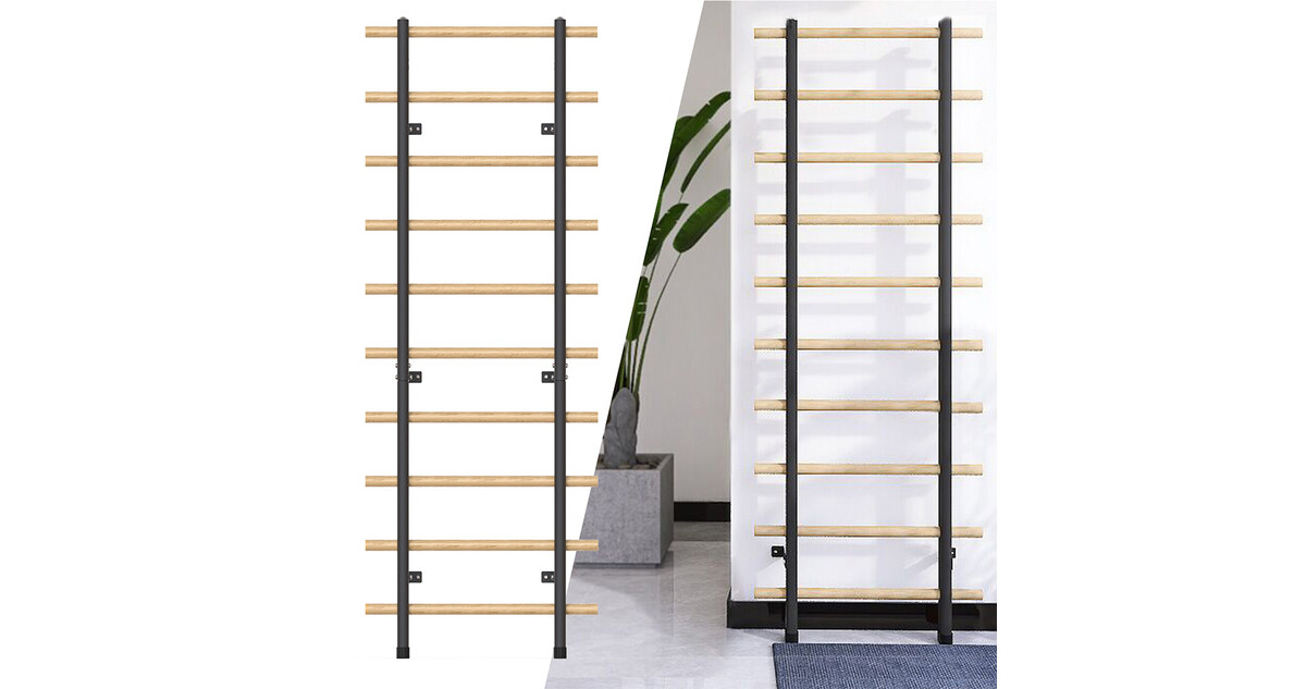 Wall Bars inSPORTline Wootamax 220 x 80 cm w/ 2 Installation Options ...