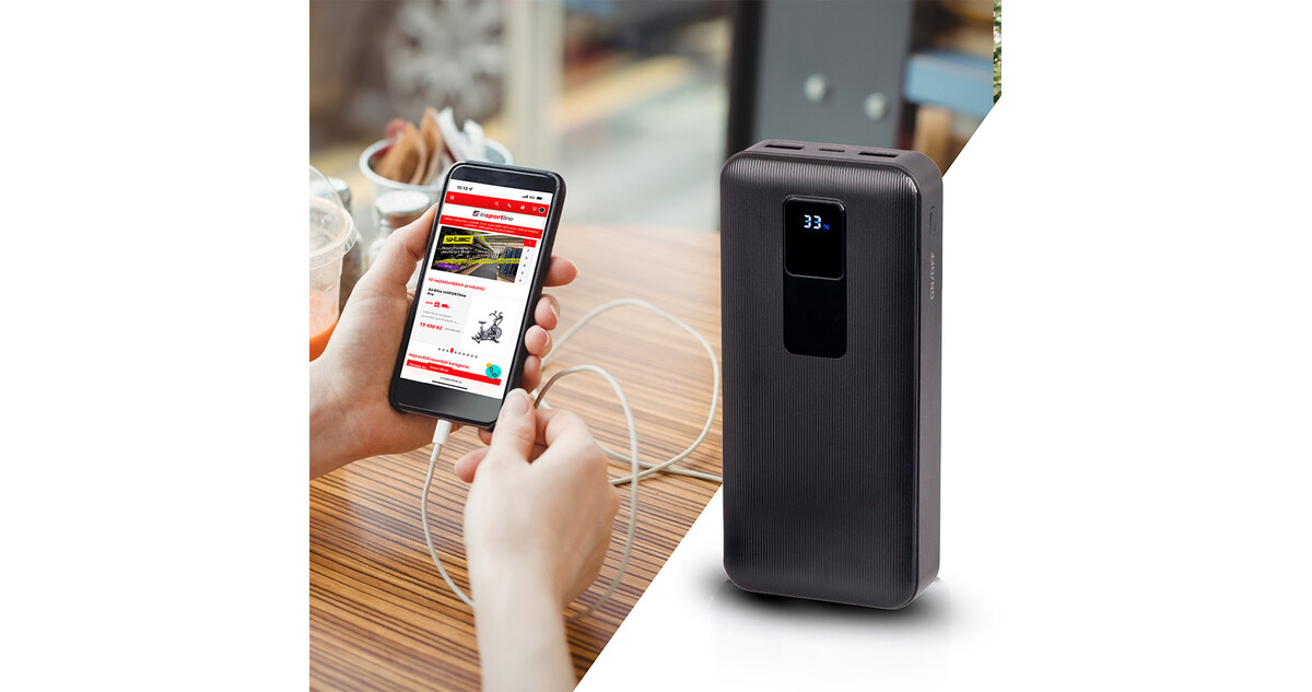 Power Bank inSPORTline PowerTwenty 20,000 mAh - inSPORTline