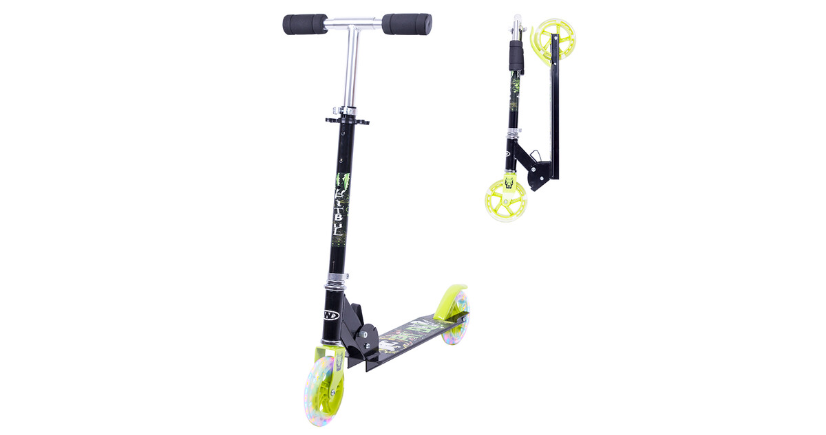 Scooter WORKER PitBul Pro LED with Light-Up Wheels - inSPORTline