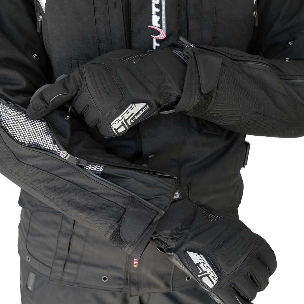 Airbag Jacket Helite Touring New Textile Black inSPORTline