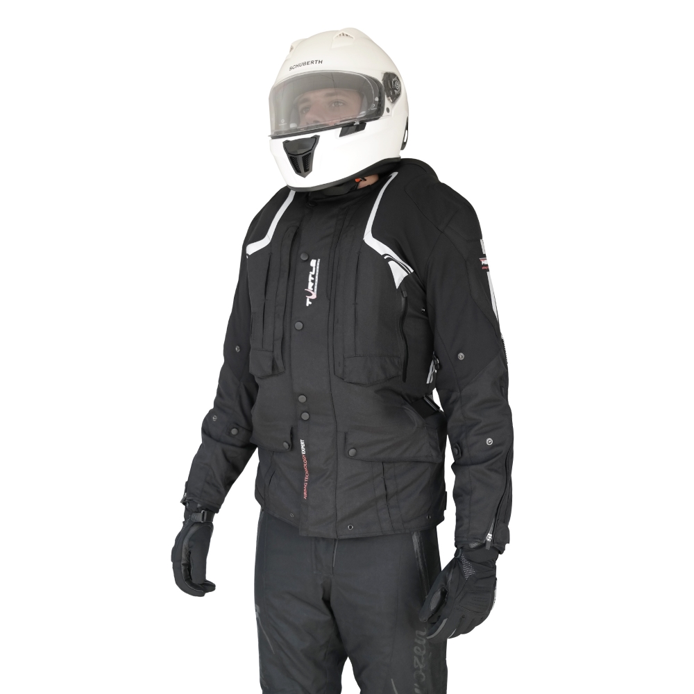 Airbag Jacket Helite Touring New Textile Black inSPORTline