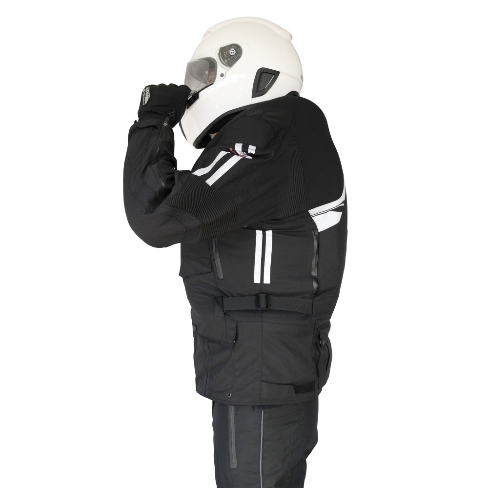 Airbag Jacket Helite Touring New Textile Black inSPORTline