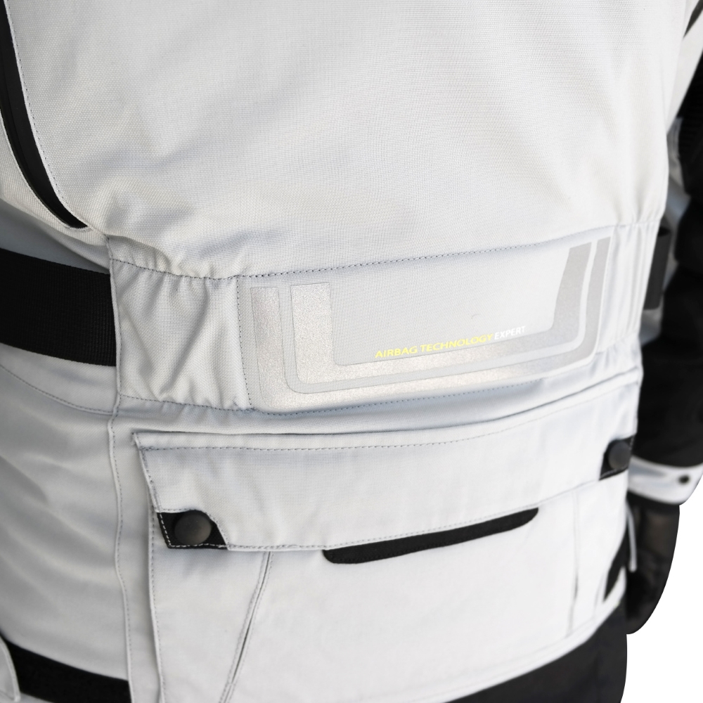 Airbag Jacket Helite Touring New Textile Gray inSPORTline