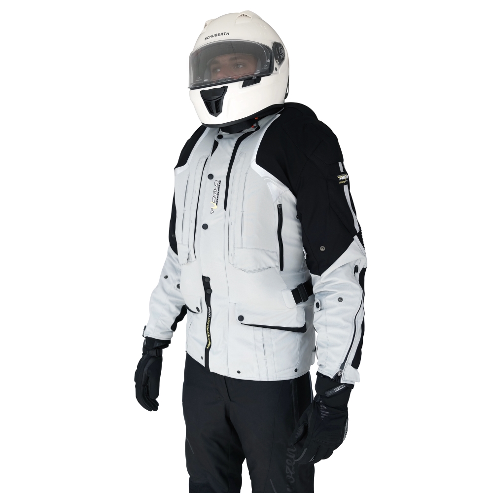 Airbag Jacket Helite Touring New Textile Gray inSPORTline