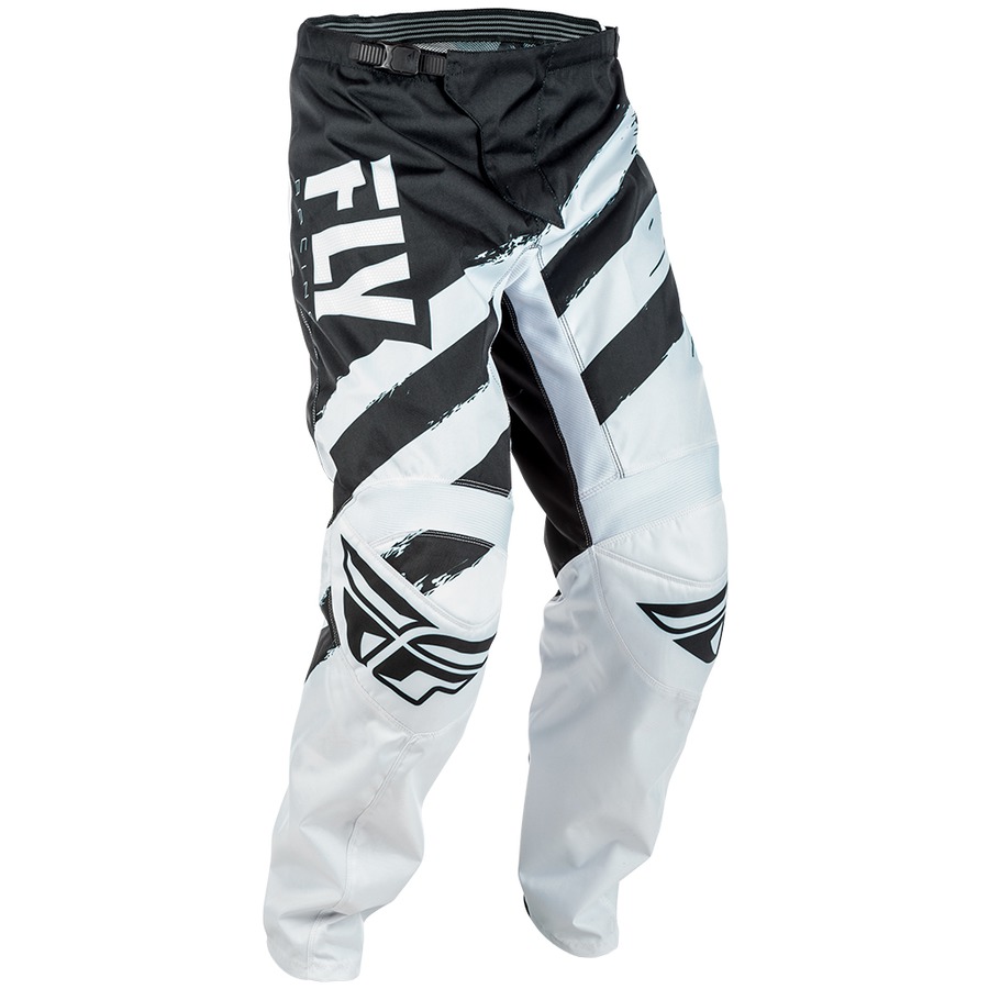 Fly Racing MX Motocross F-16 Pants Black//White//Grey Choose Size