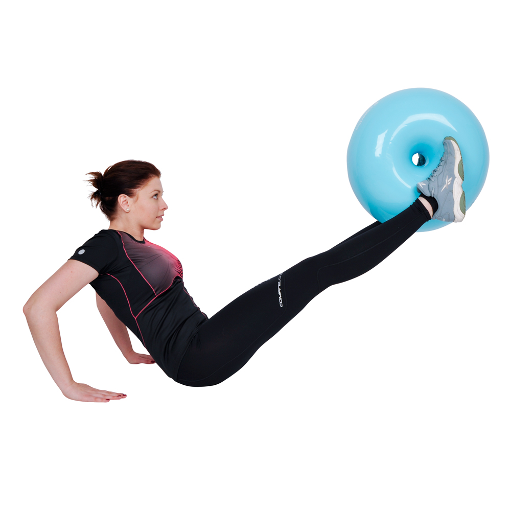 DONUT BALL Therapy Physio Balance YOGA Fitness Gym Exercise Inflatable Swiss PE 