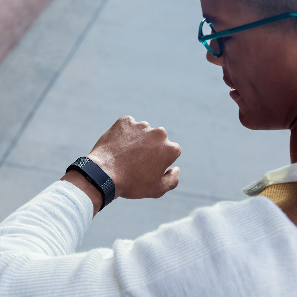 Fitness Tracker Fitbit Charge 2 Black Gunmetal - inSPORTline