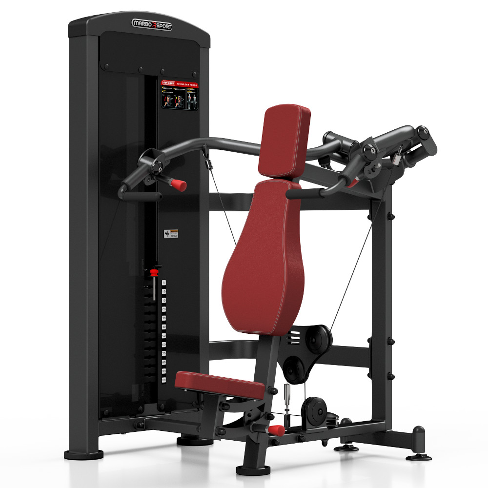 heroïsch roestvrij Beginner Shoulder Press Machine Marbo Sport MP-U226 - inSPORTline