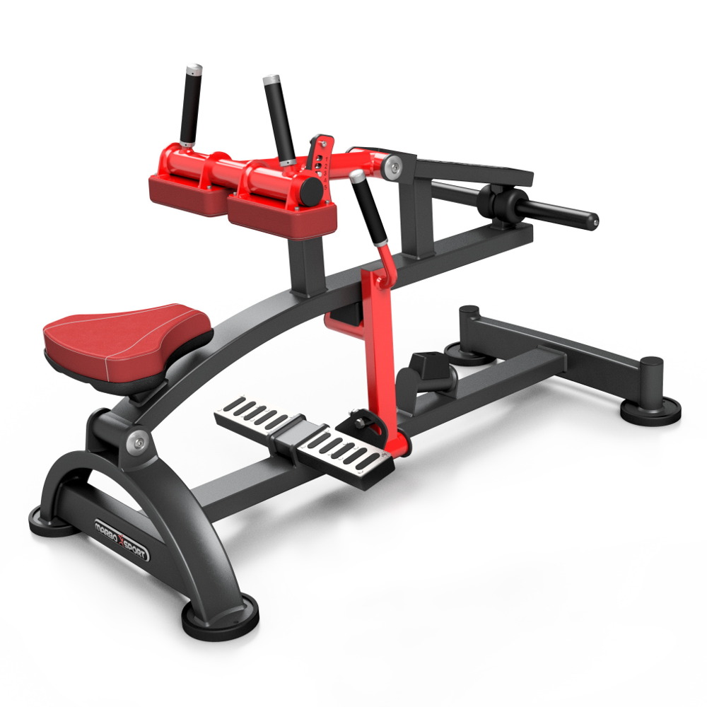 Seated Calf Raise Machine Marbo Sport MFU014 Red inSPORTline