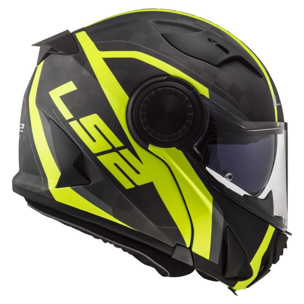 Flip-Up Motorcycle Helmet LS2 FF313 Vortex - inSPORTline