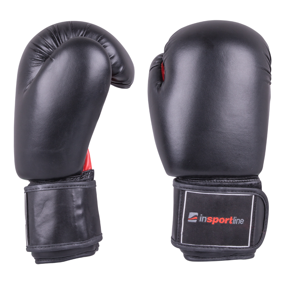 Filling Punching Bag 50100kg with Boxing Gloves inSPORTline Black