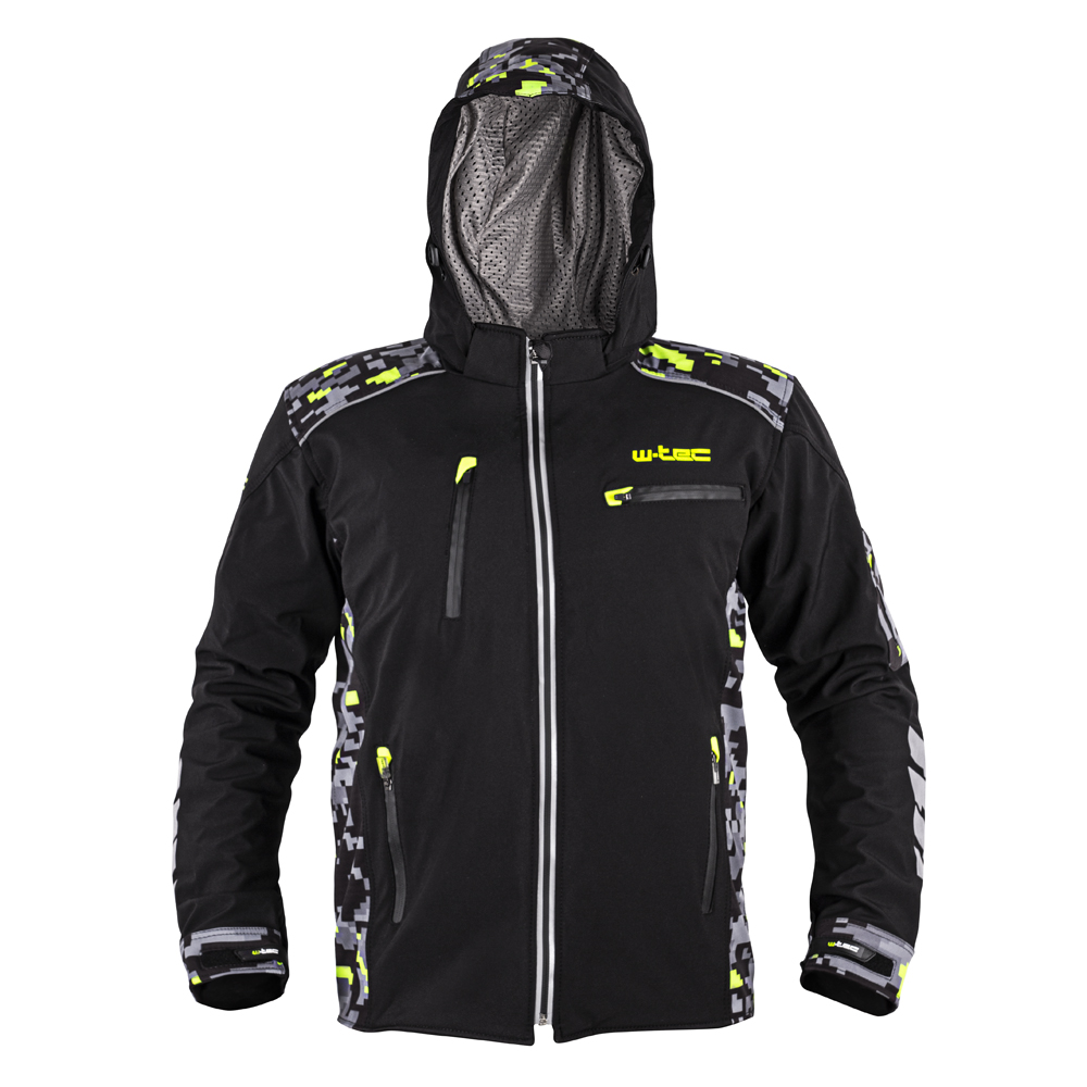 Куртка з. Мотокуртка Softshell. Brenerro w-Tec