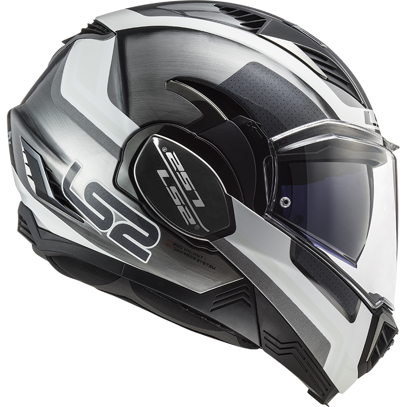 Flip-Up Motorcycle Helmet LS2 FF900 Valiant II Orbit P/J - inSPORTline
