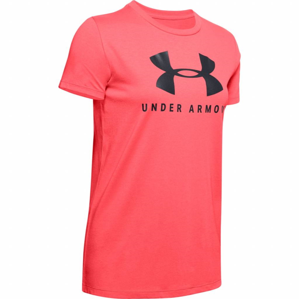 Women s T Shirt Under Armour Graphic Sportstyle Classic Crew