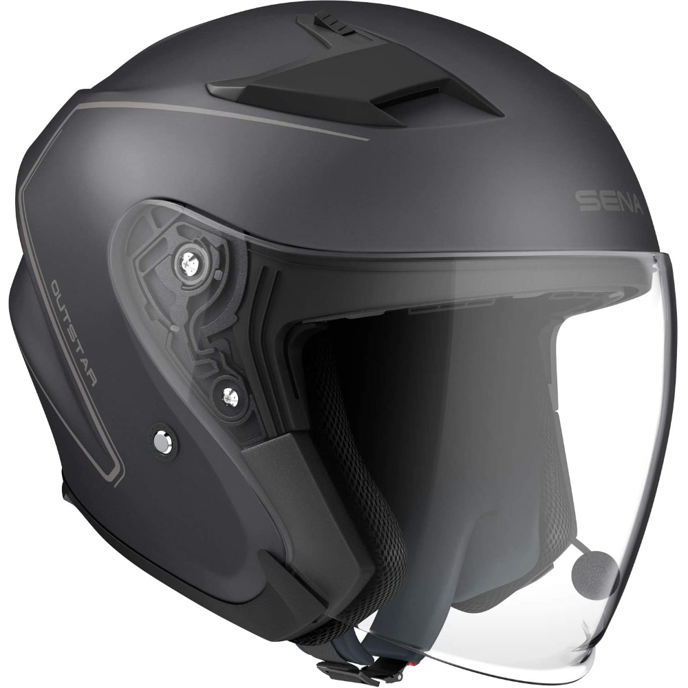 Motorcycle Helmet SENA Outstar w/ Integrated Headset - inSPORTline