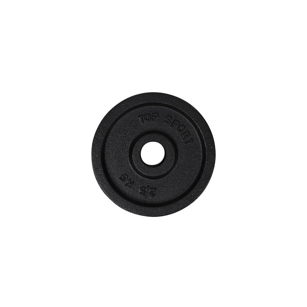 Cast iron plate Top Sport Castyr 2,5 kg 30 mm inSPORTline
