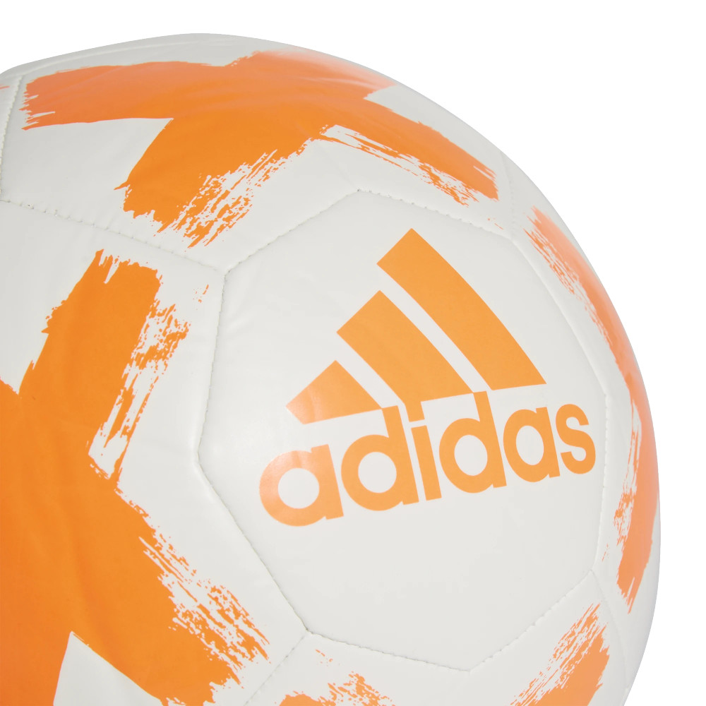 orange adidas soccer ball