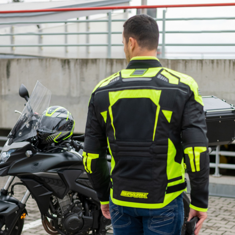 synthetic motorcycle jacket