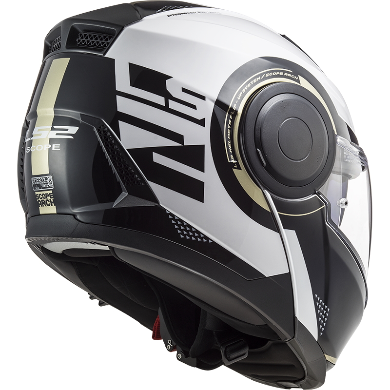 Flip-Up Motorcycle Helmet LS2 FF902 Scope Arch - inSPORTline