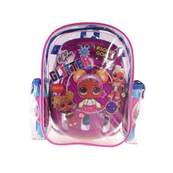 Protector & Helmet Set LOL Surprise w/ Bag inSPORTline