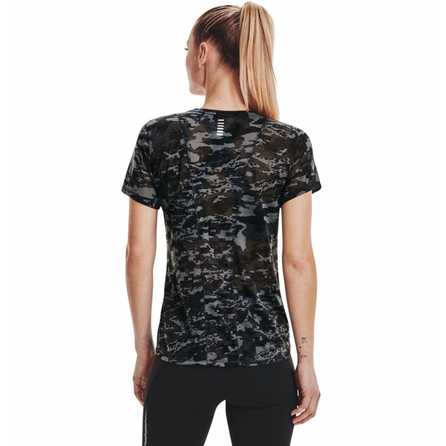 Under Armour Breeze Long Sleeve Womens Running Top Black 