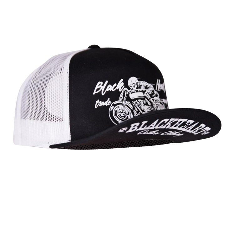 Snapback Hat BLACK HEART Vintage Evil 