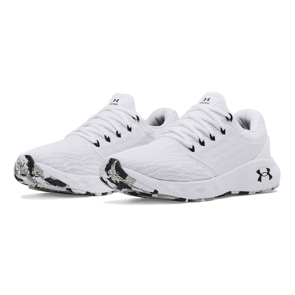 Men’s Running Shoes Under Armour Charged Vantage Marble White, 10.5