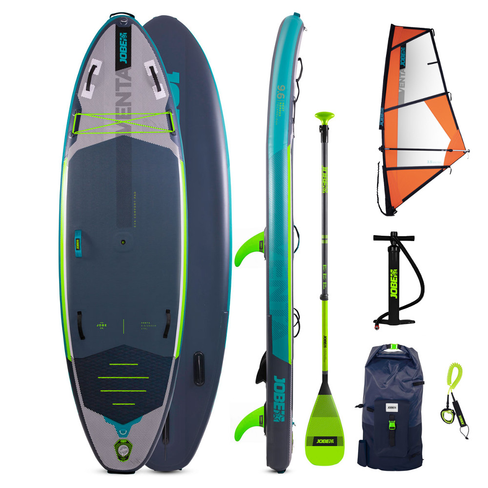 Windsurf Paddle Board w/ Accessories Jobe Venta SUP 9.6 2021