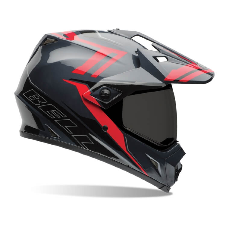 motocross helmet with face shield