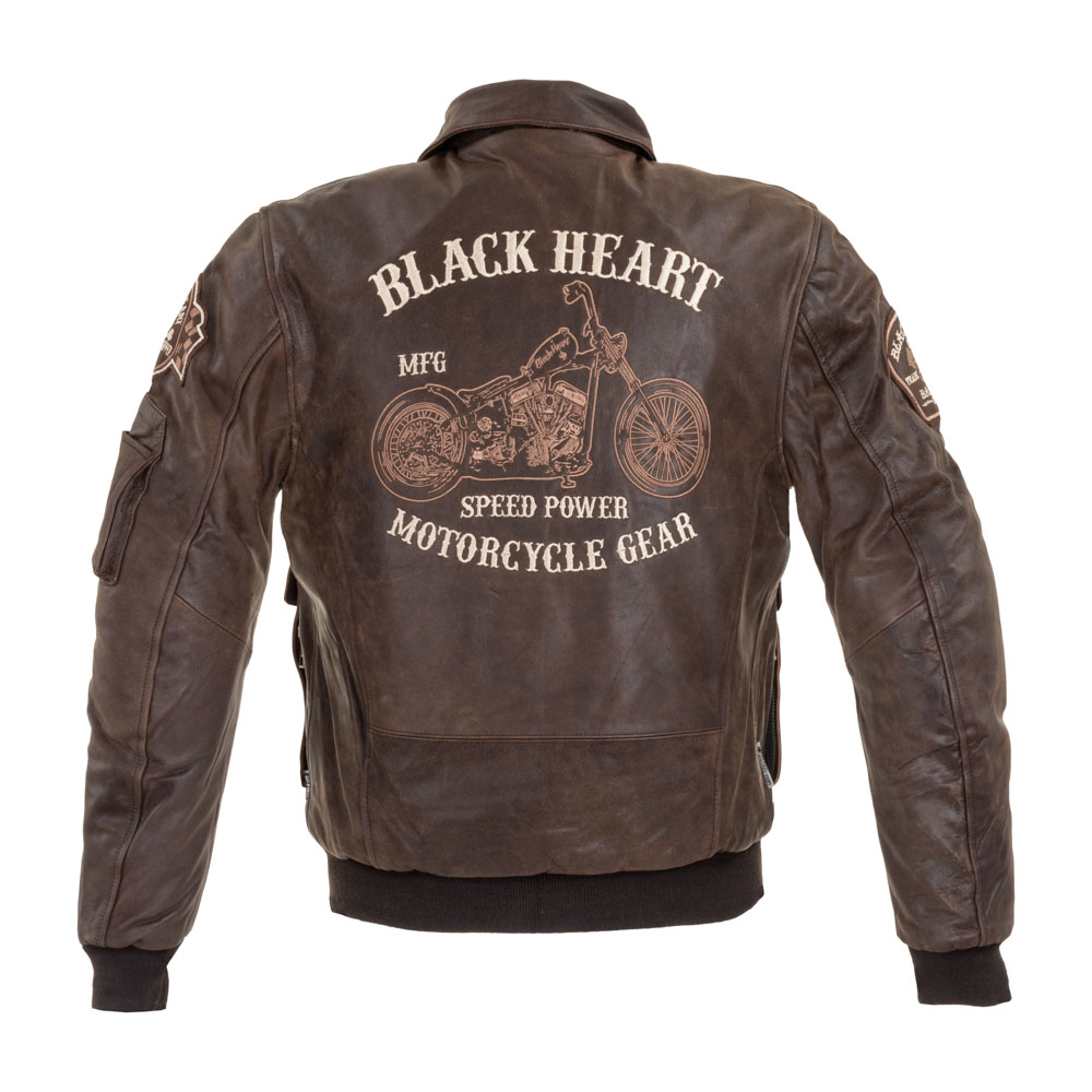 Men Blue Vintage Motorcycle Embossed Skull Leather Jacket
