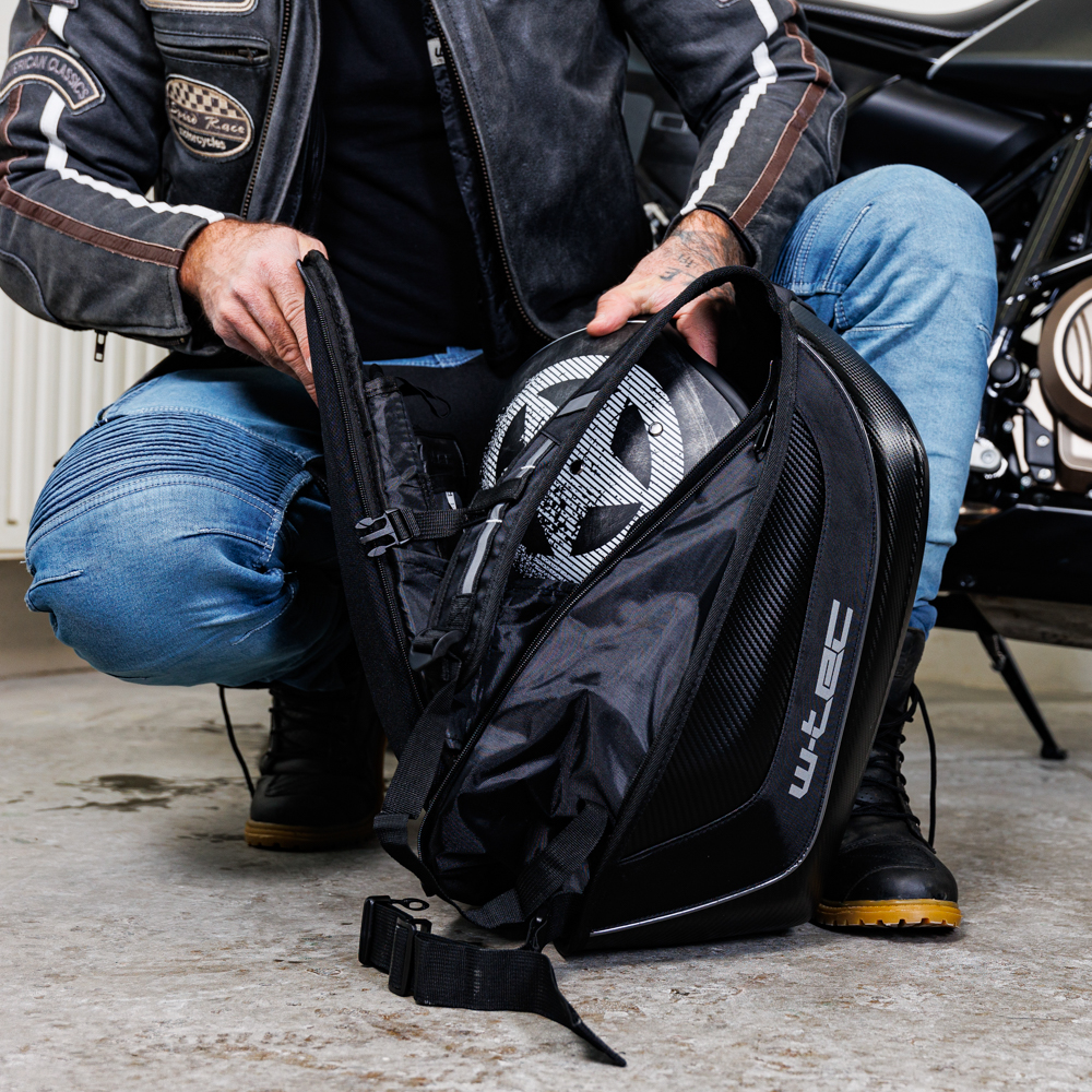 Hard Shell Motorcycle Backpack WTEC Shellter inSPORTline