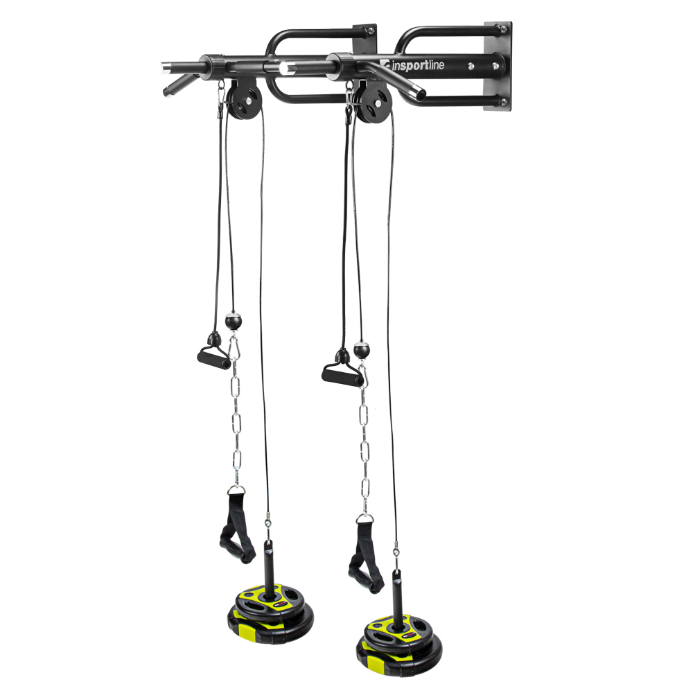 WallMounted PullUp Bar w/ Pulleys inSPORTline RK180 inSPORTline