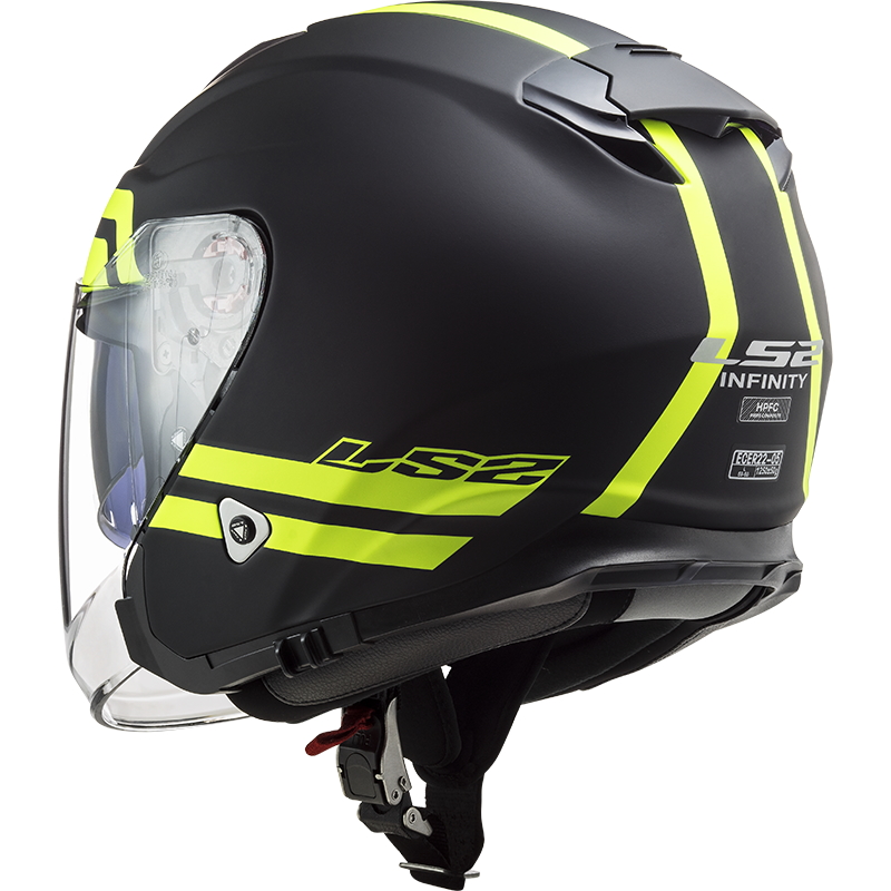 Open Face Motorcycle Helmet LS2 OF521 Infinity Hyper - inSPORTline