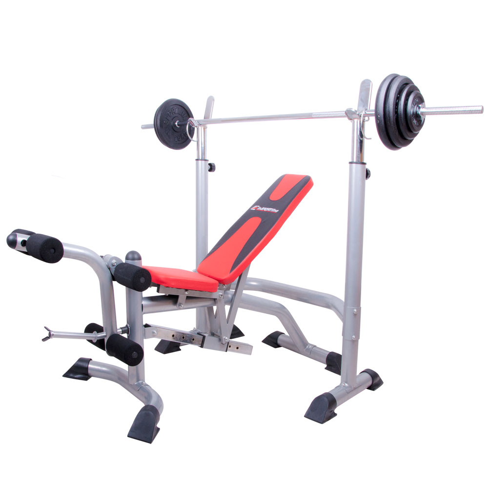 Multi Function Bench Insportline Lkm904 Weights Lifting Bar