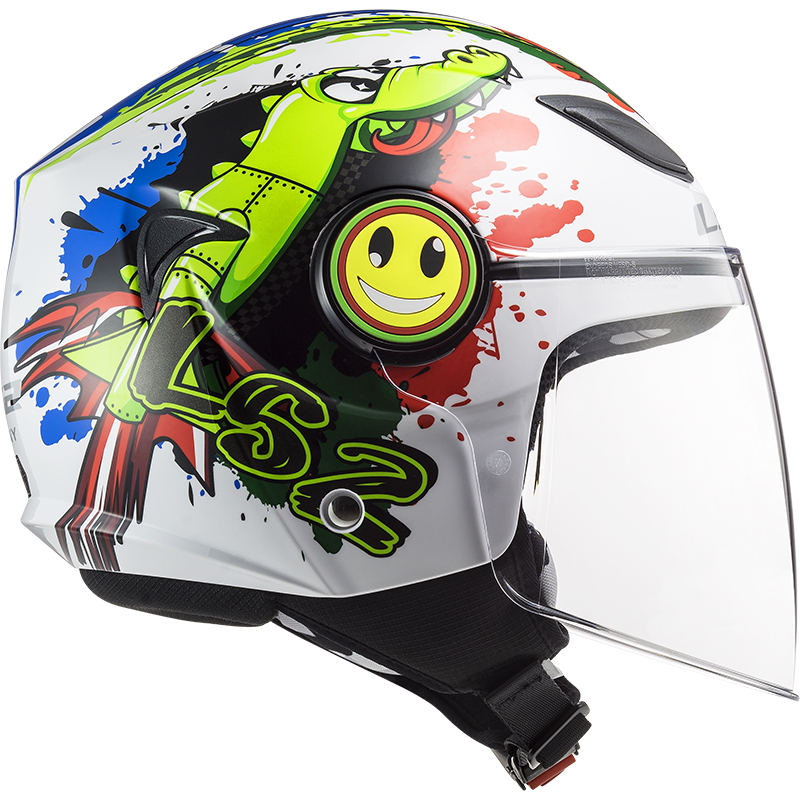 Children's Open Face Motorcycle Helmet 