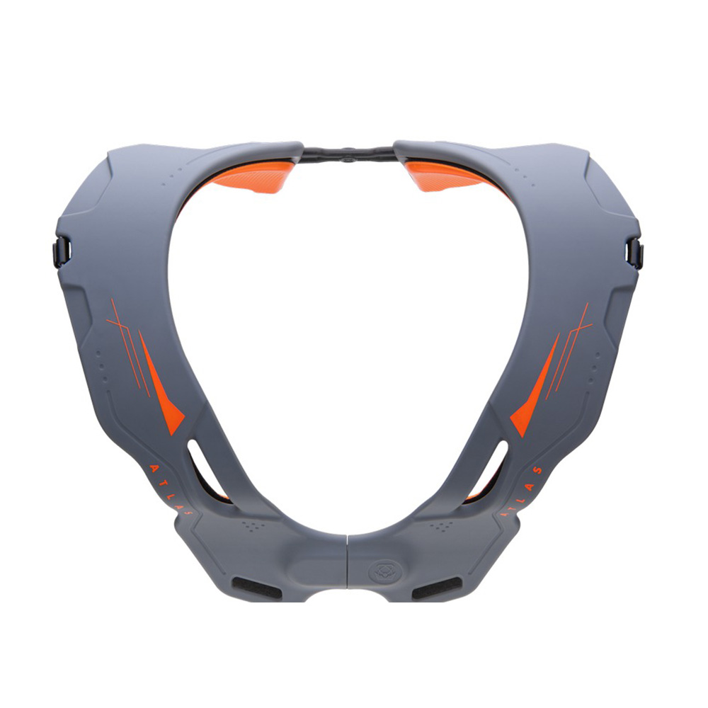 Neck Brace ATLAS Vision Gray Orange inSPORTline