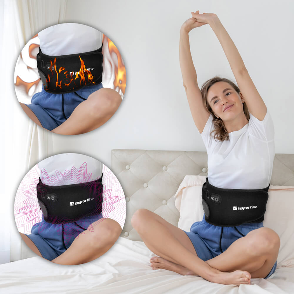 Heated Waist Belt inSPORTline eHeatage w/ Massage inSPORTline