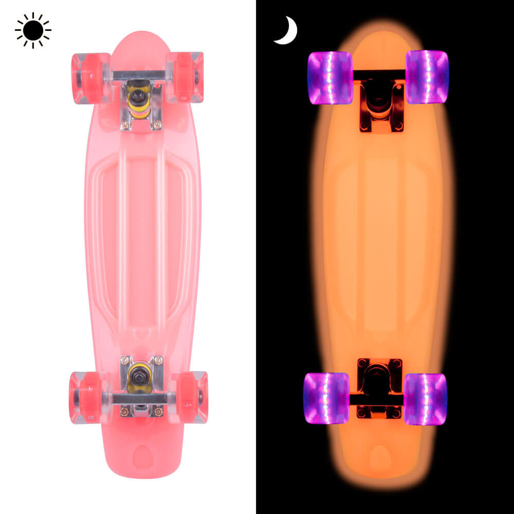 GlowintheDark Pennyboard WORKER Lumy 22ʺ inSPORTline