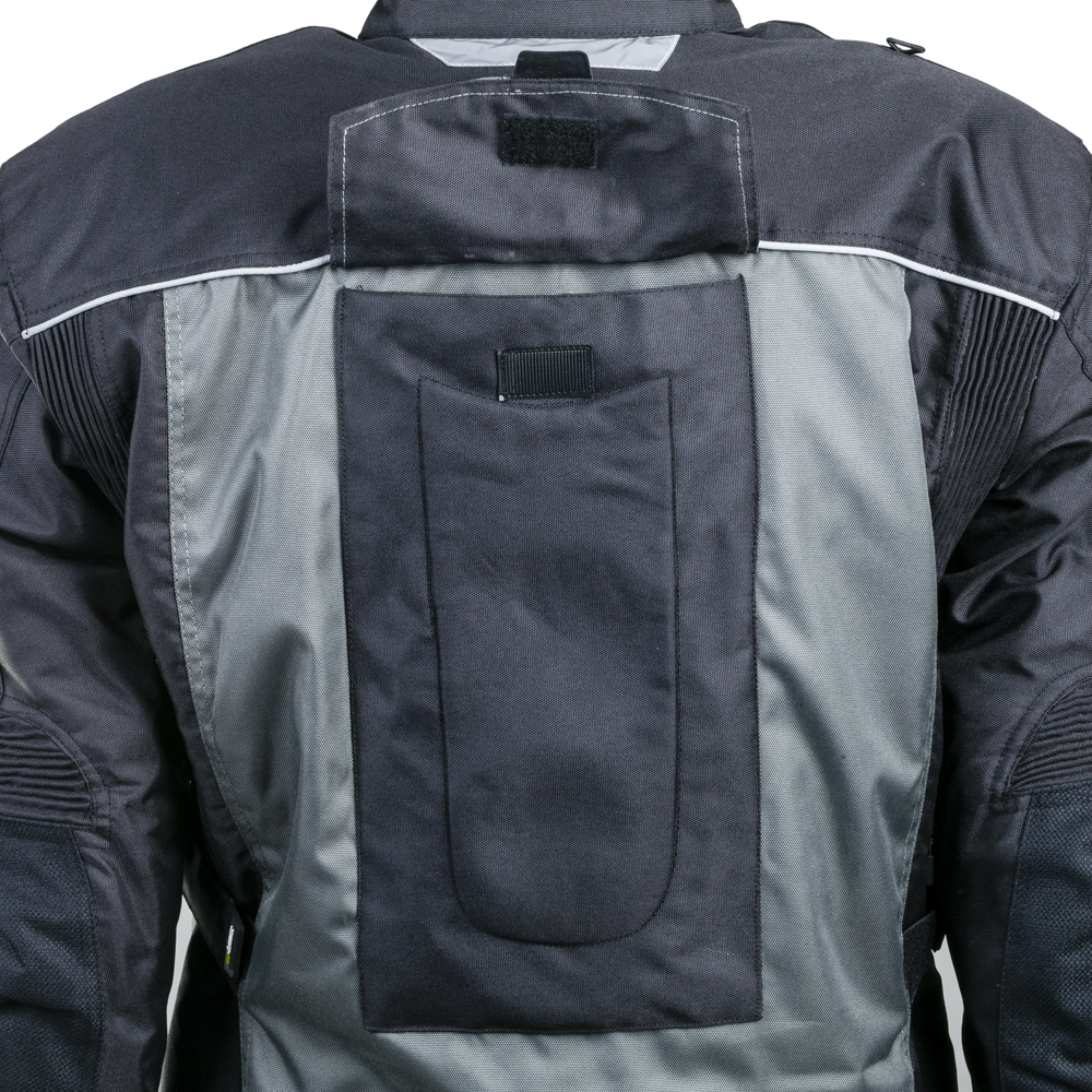 motorcycle jacket with hydration pack