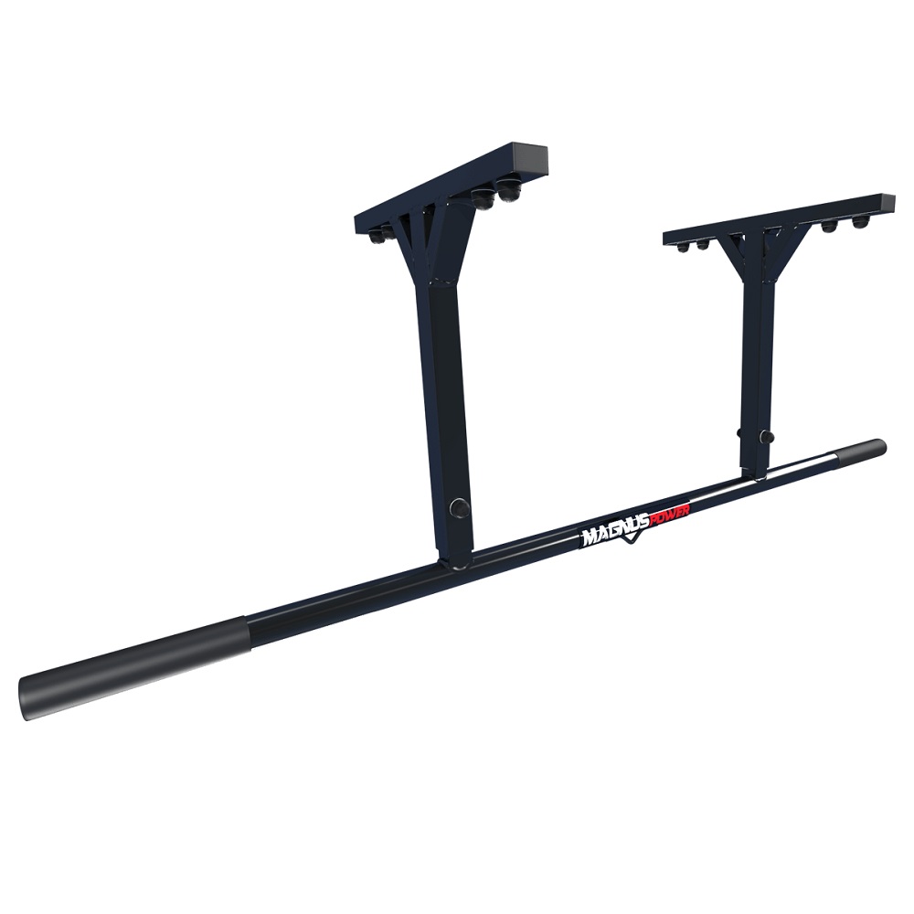 Ceiling Mounted Pull Up Bar With 2 Grips Magnus Power Mp1020