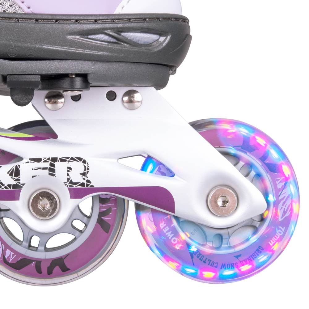 Rollerblades WORKER Perleta LED with LightUp Wheels inSPORTline