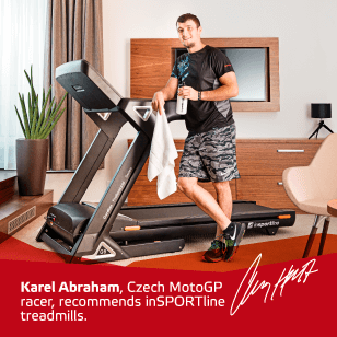 Karel Abraham recommends inSPORTline treadmills