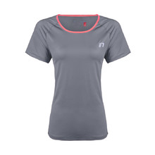 Women’s Running Short Sleeve T-Shirt Newline Imotion Tee - Grey